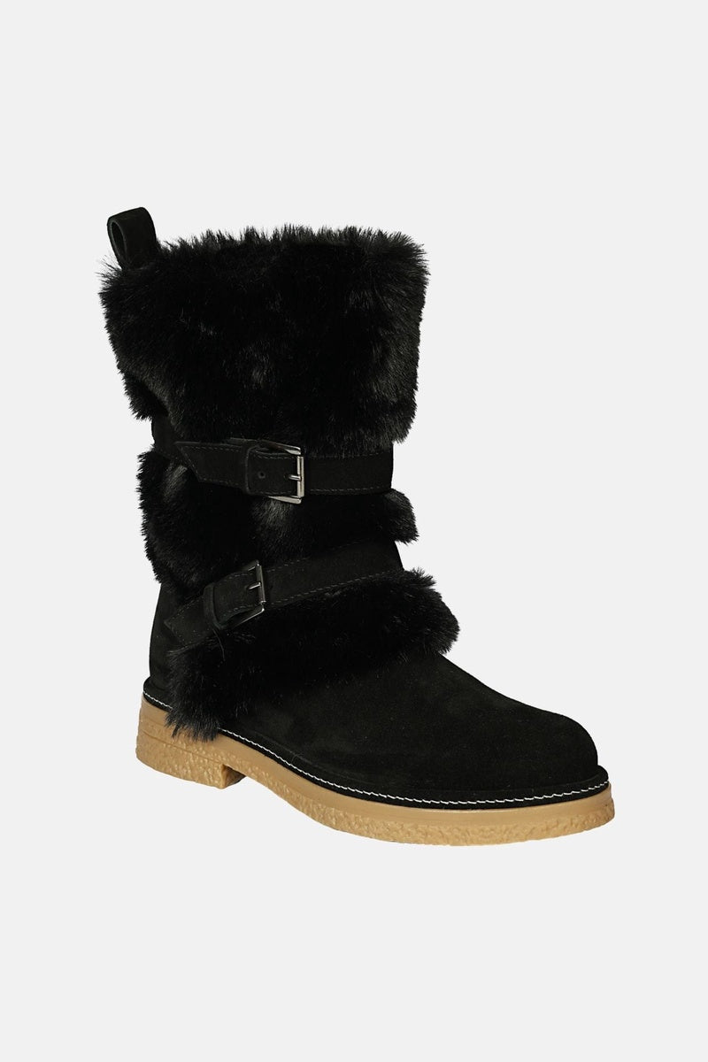  Jelavu Parla - Mid Shaft Boots - Black - Bonton