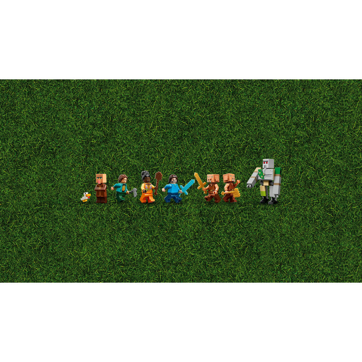  LEGO LEGO® Minecraft® the Ghast Balloon Village Attack, Gamer Gift Toy for Kids 21273 - Minecraft - Bonton