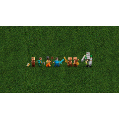 LEGO® Minecraft® the Ghast Balloon Village Attack, Gamer Gift Toy for Kids 21273