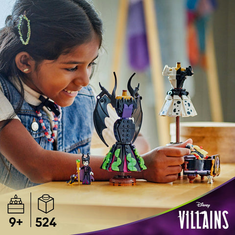 LEGO® ǀ Disney Villains Maleficent’s and Cruella De Vil’s Dresses 43262