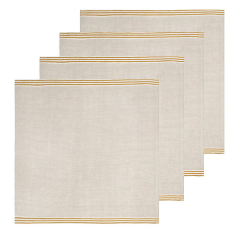 Alsace Natural Napkins 20x20 - Set of 4