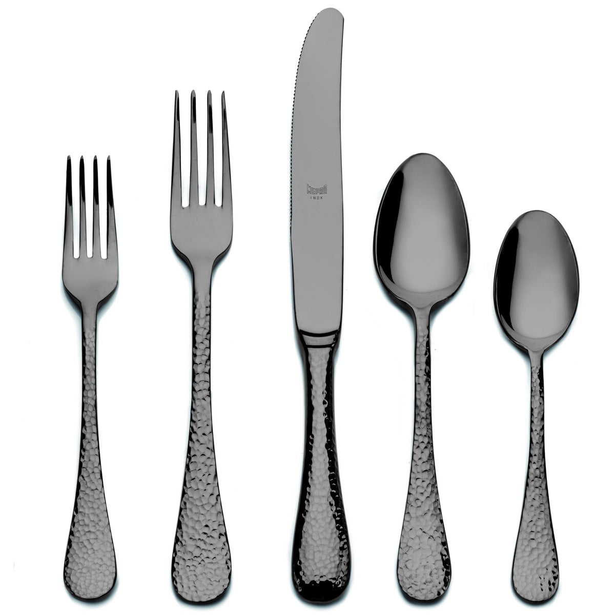  Mepra Epoque Flatware Set - Black Gold - Bonton