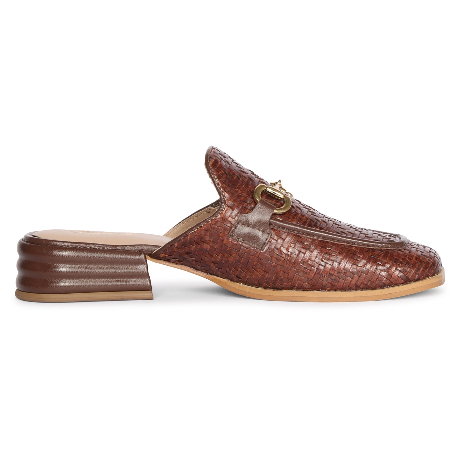  Saint G Izaan - Heeled Mule - Mahogany - Bonton