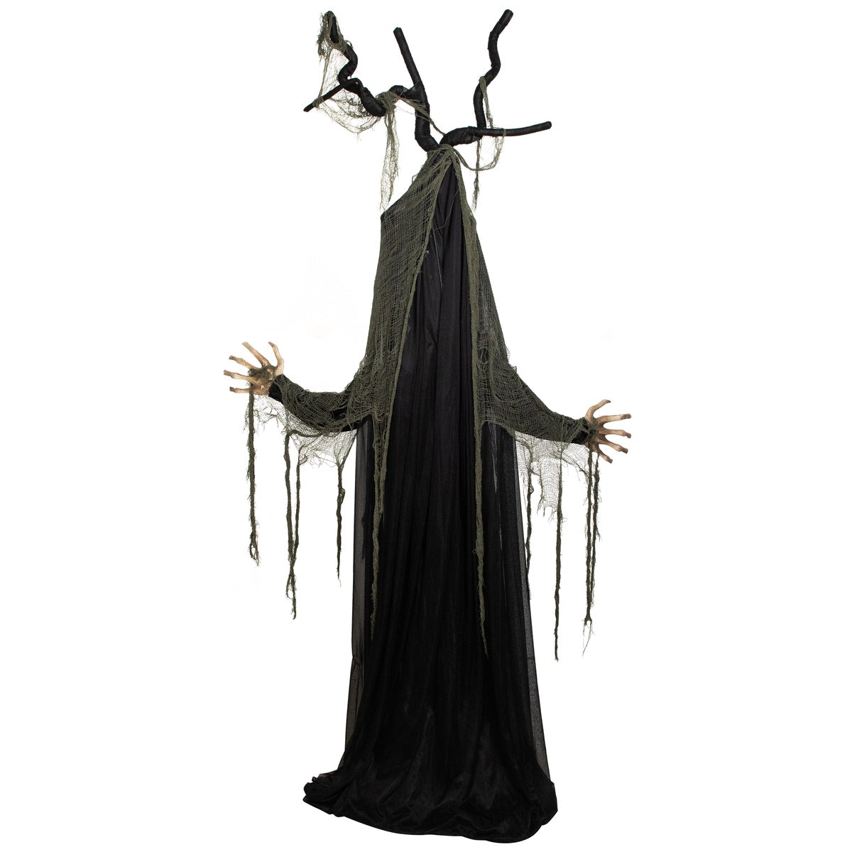  Northlight Animated Tree Man With Flashing Eyes Halloween Decoration - 7' - LED White Lights - Default Title - Bonton