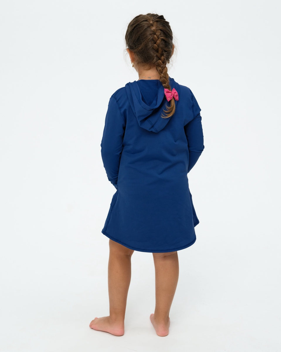  BloqUV KIDS HOODIE DRESS (1009K) - Mint - Bonton