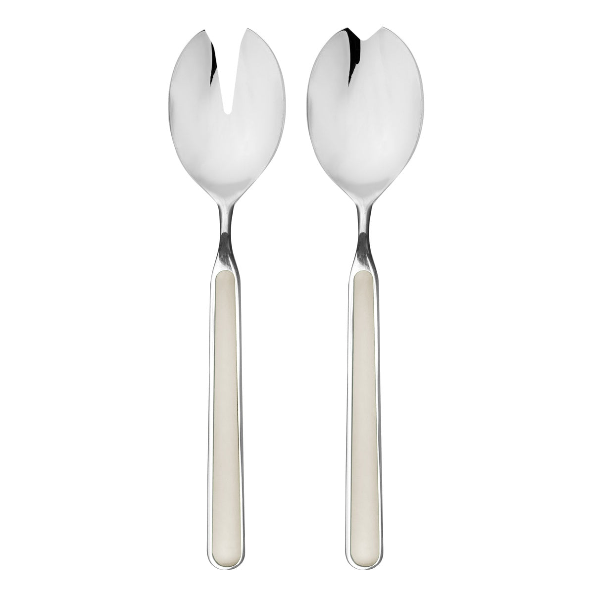  Mepra Fantasia Salad Serving Set - Turtle-Dove - Bonton