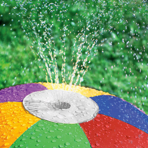 35" Inflatable Vibrantly Colored 6-Panel Splash and Spray Ball