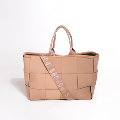 Icon Tote + Camera Bag - Tan