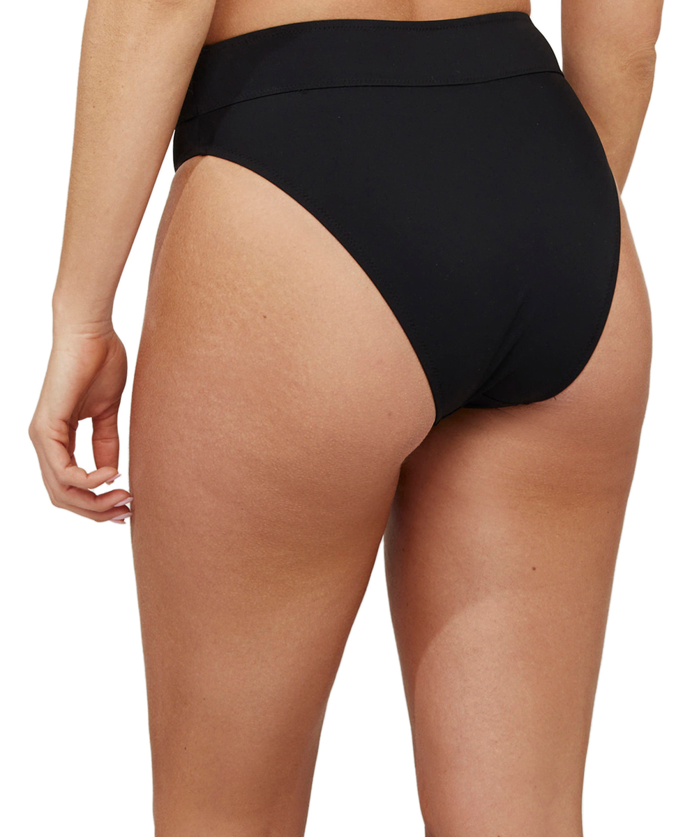  Free Sport Basic High Waist Swim Bottom - Black - Bonton