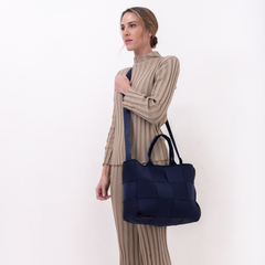 Icon Tote Deep Blue