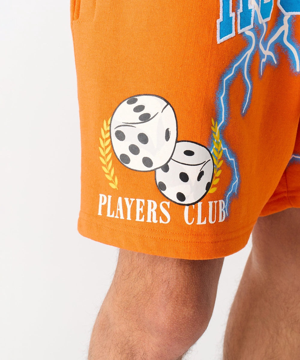  Reason Clothing Hustler Players Club Short - Salmon - SALMON - Bonton