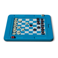 Floating Checkers and Backgammon Magnetic Swimming Pool Board Game Combo - 20"