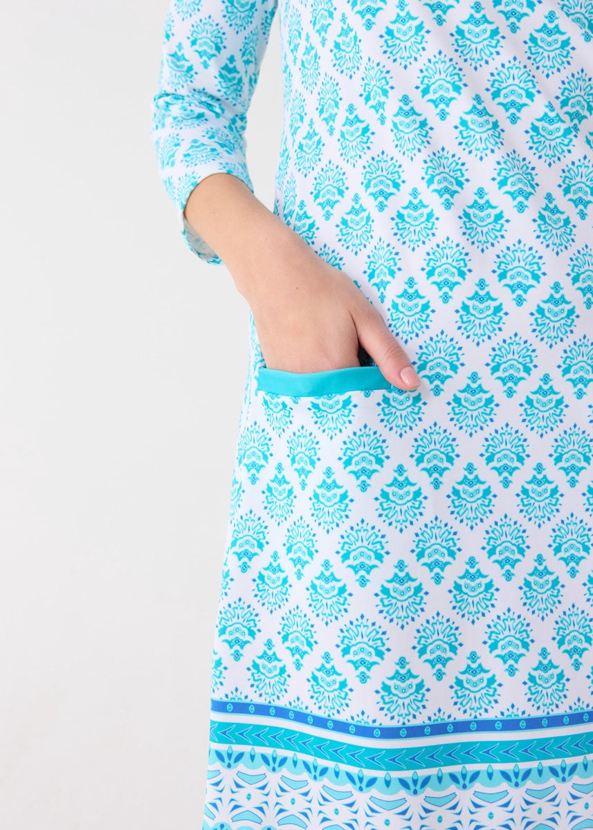  Cabana Life Amalfi Coast Cabana Shift Dress - XS - Bonton