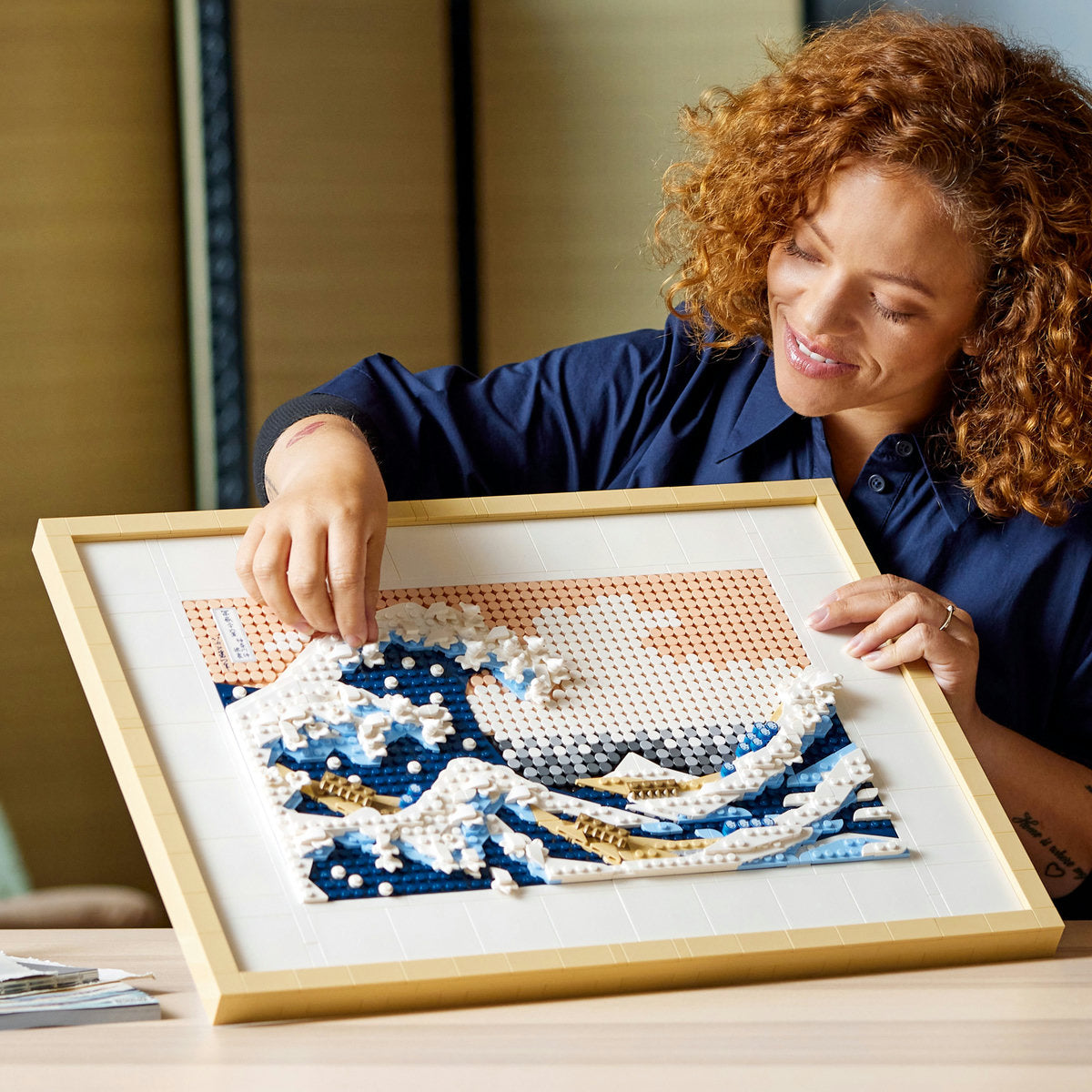  LEGO LEGO® Art Hokusai – The Great Wave 31208 Building Kit 1,810 Pieces - ART - Bonton