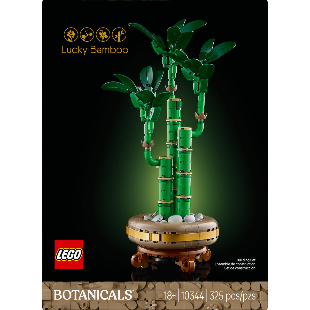  LEGO LEGO® Botanicals Lucky Bamboo Plant Decor 10344 - Botanicals - Bonton