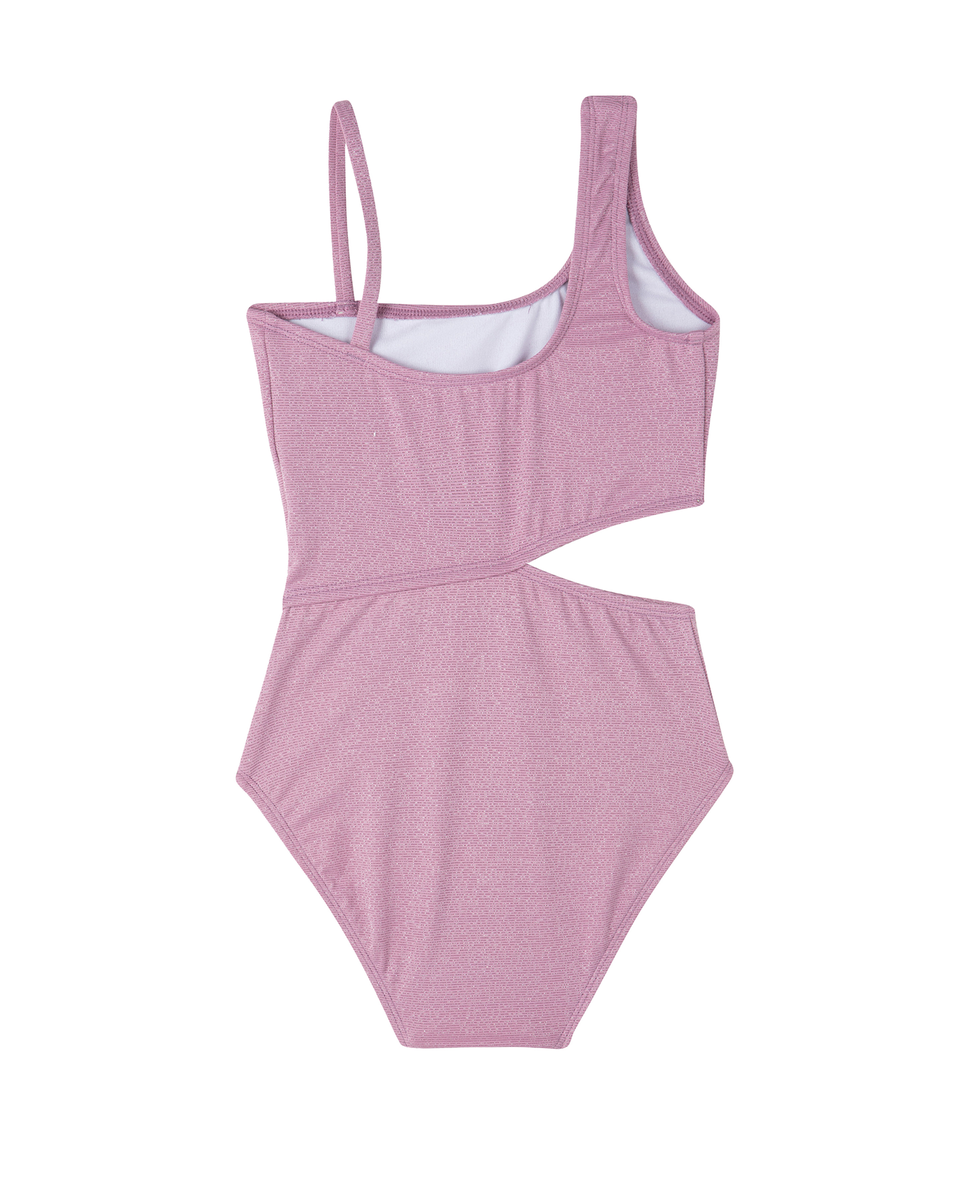  Gottex Kids Sparkles Side Cutout One Piece - Dusty Purple - Bonton