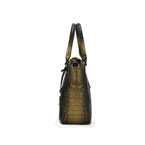 Aphelia Croc-Embossed Handbag