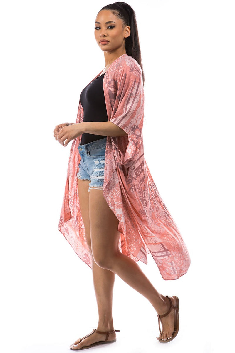  Marcus Adler The Sawyer Kimono - Red - Bonton