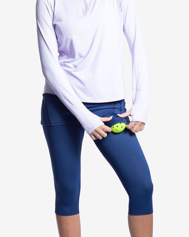 WOMEN'S CAPRI SKORT (6002)