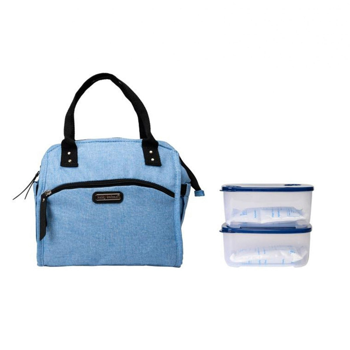  Kathy Ireland Kathy Ireland Leah Wide Mouth Lunch Tote - Black - Bonton