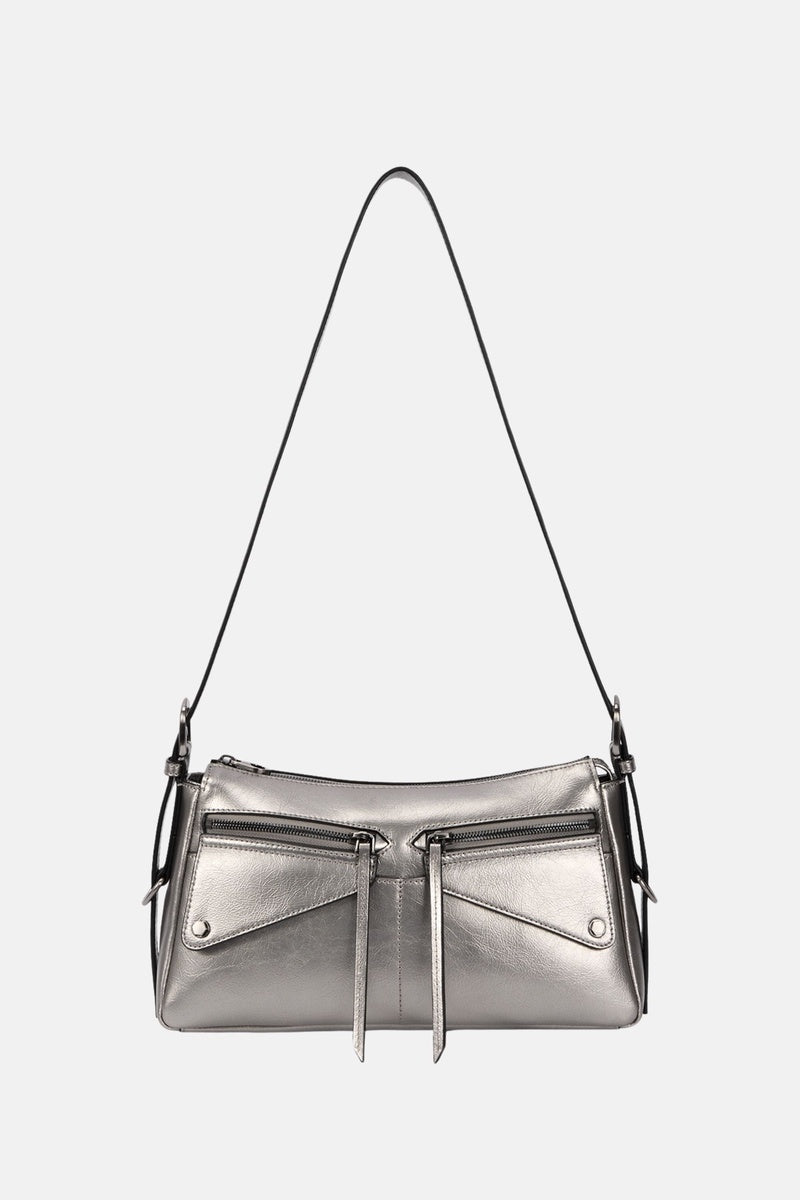  Oryany Oryany - Moto Shoulder Medium Should Bag Handbags - Pewter / One Size - Default Title - Bonton
