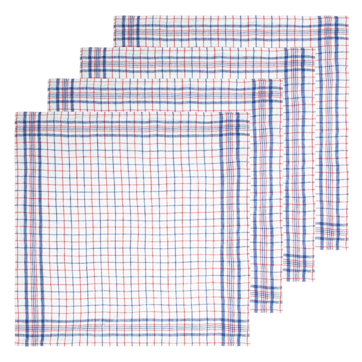  Caravan Bistro Napkin 20x20 - Blue & Red - Set of 4 - Default Title - Bonton