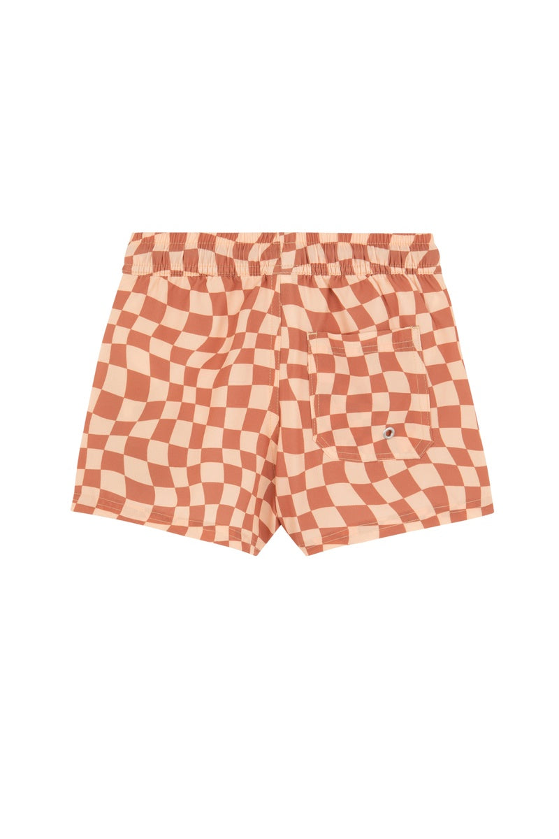  Gottex Kids Boys 2 Match Drawstring Swim Shorts-Multi/Orng - GOTTEX KIDS MULTI ORANGE - Bonton