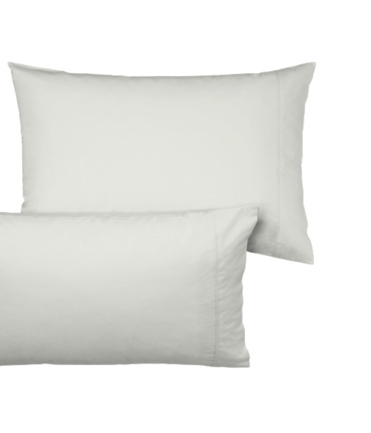  Purity Home Cotton 400 Thread Count Sateen Pillowcases Set of 2 Ivory - Ivory - Bonton