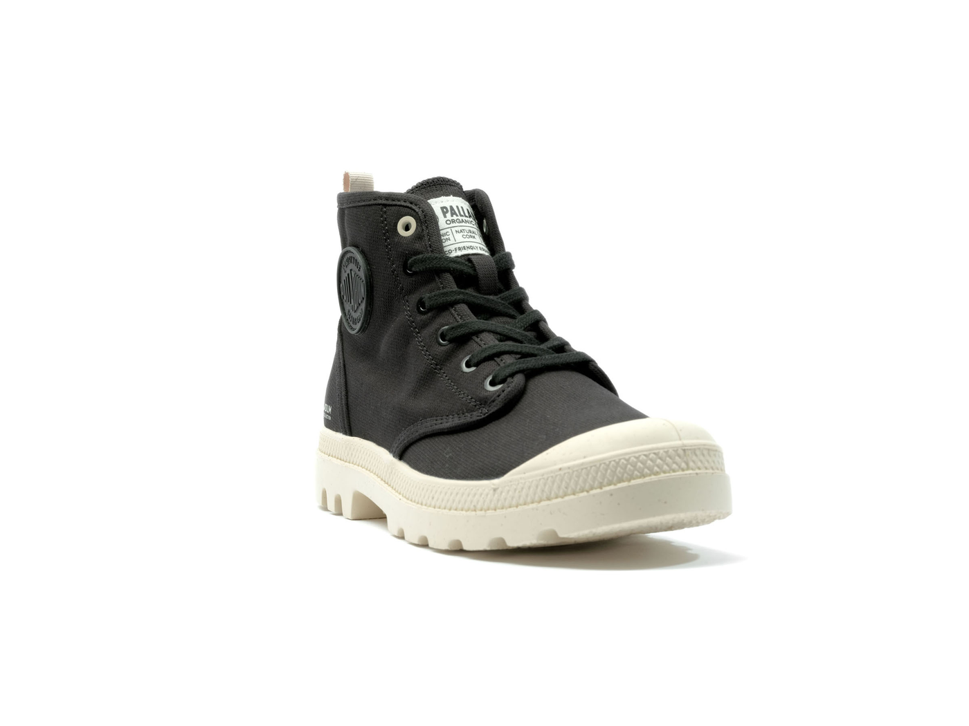  Palladium PAMPA HI ZIP ORGANIC - Womens 5 / Big Kids 3.5 - Bonton