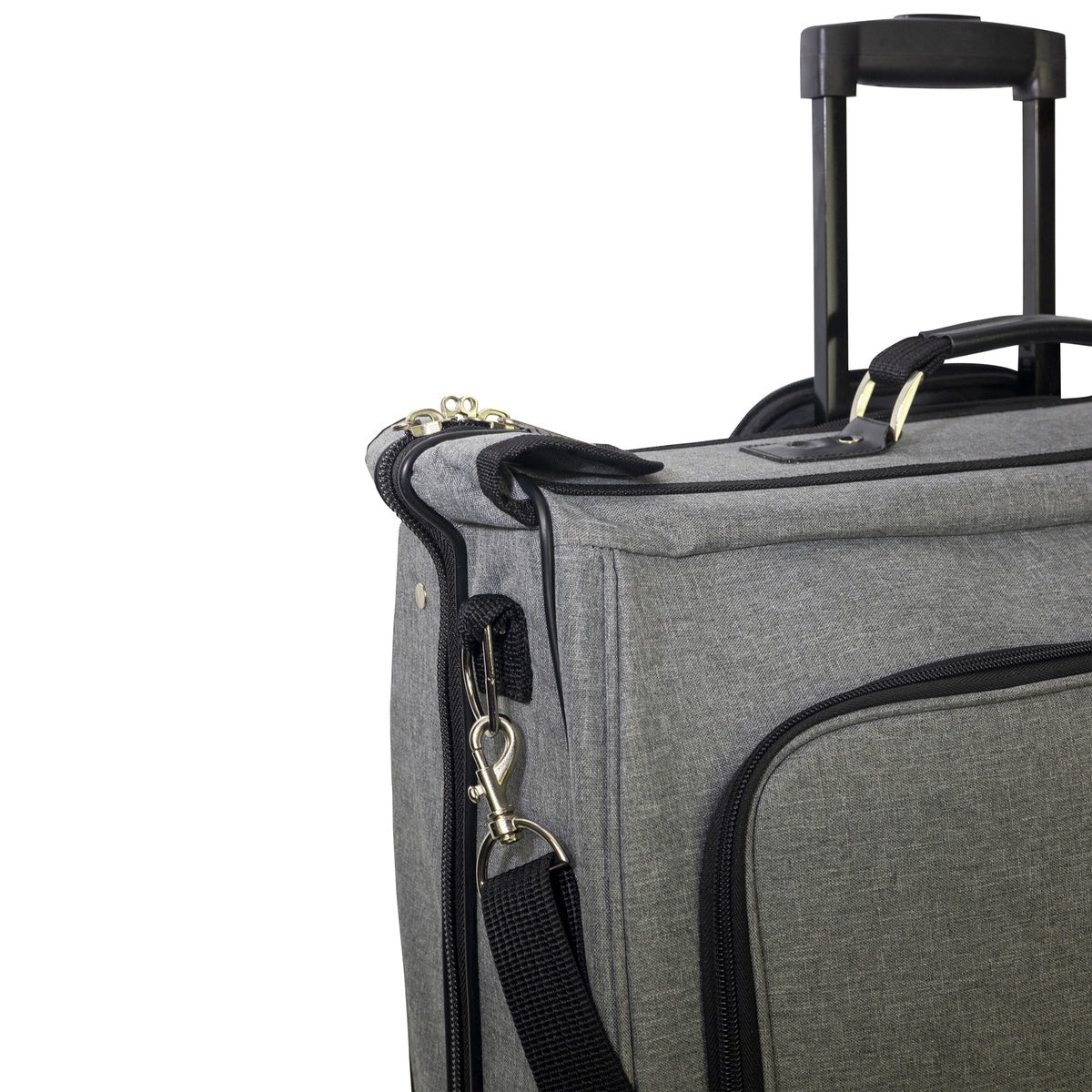  Geoffrey Beene Geoffrey Beene Rolling Garment Carrier Luggage, Gray - Default Title - Bonton