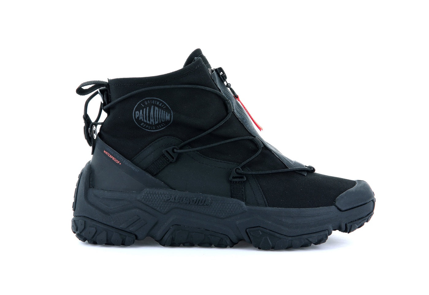  Palladium OFF-GRID HI ZIP WATERPROOF + - Womens 5 / Big Kids 3.5 - Bonton