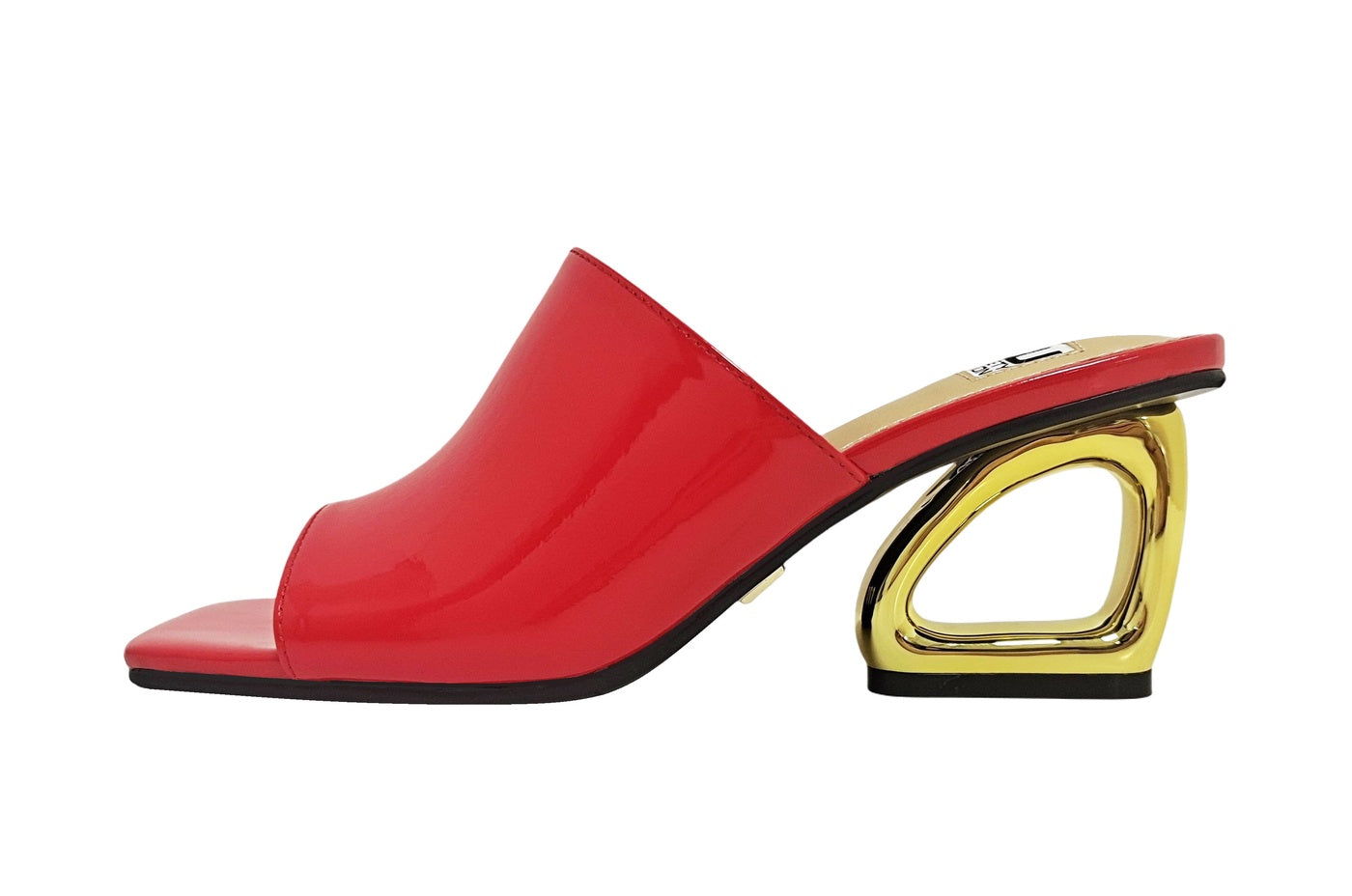  Ninety Union Florence Metal Heel Slide - Red - Bonton