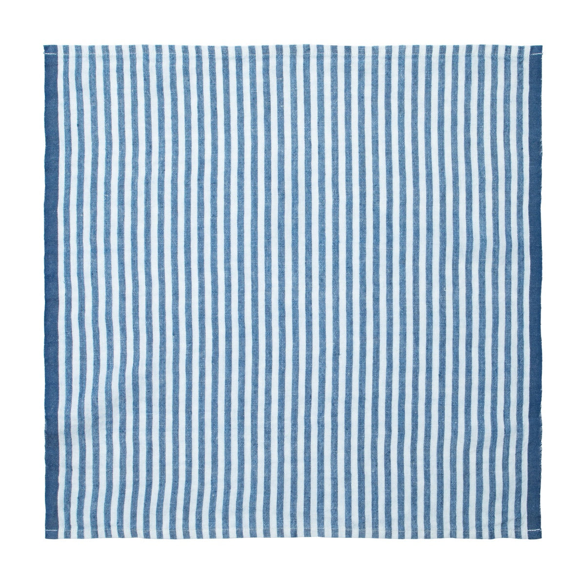  Caravan Ticking Stripe Napkin 20x20 - Set of 4 - Basil - Bonton