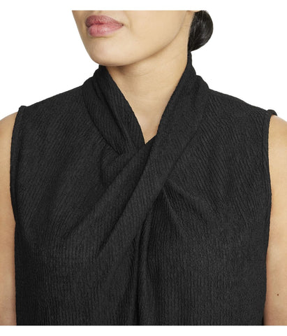 Plus Size Twist Neck Sleeveless Top