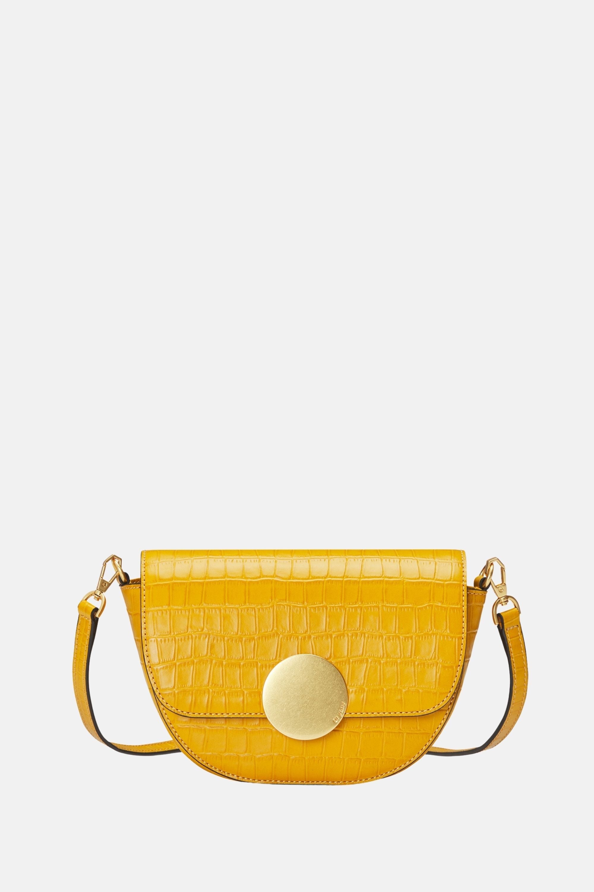  Oryany Lottie Croco Crossbody - Small Crossbody - Shadow Yellow / One Size - Default Title - Bonton