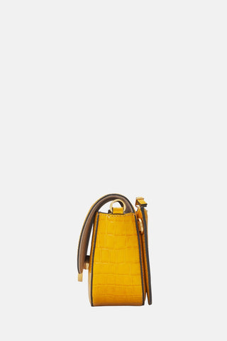 Lottie Croco Crossbody - Small Crossbody - Shadow Yellow / One Size