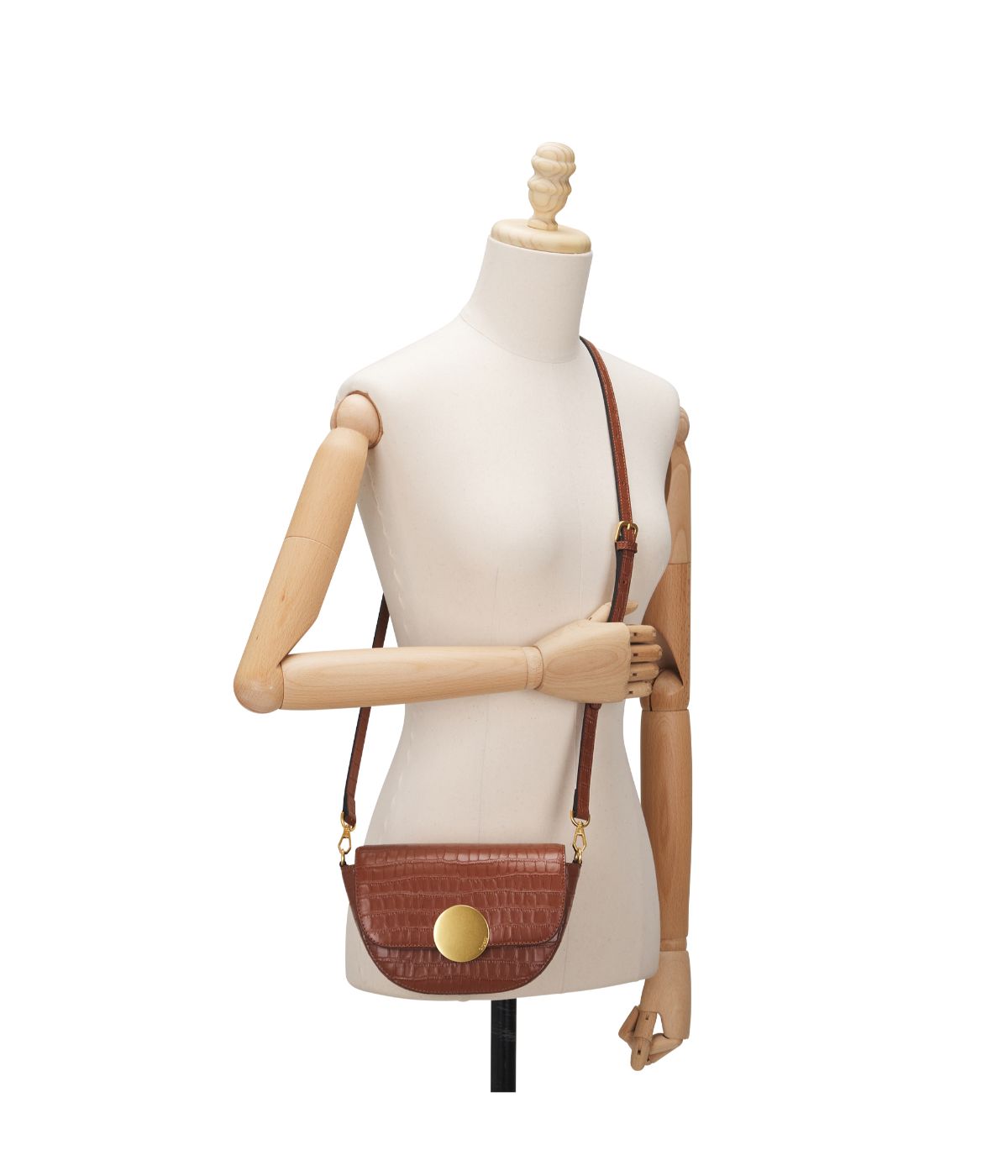 Oryany - Lottie Croco Crossbody Hand Bag Toffee Tan