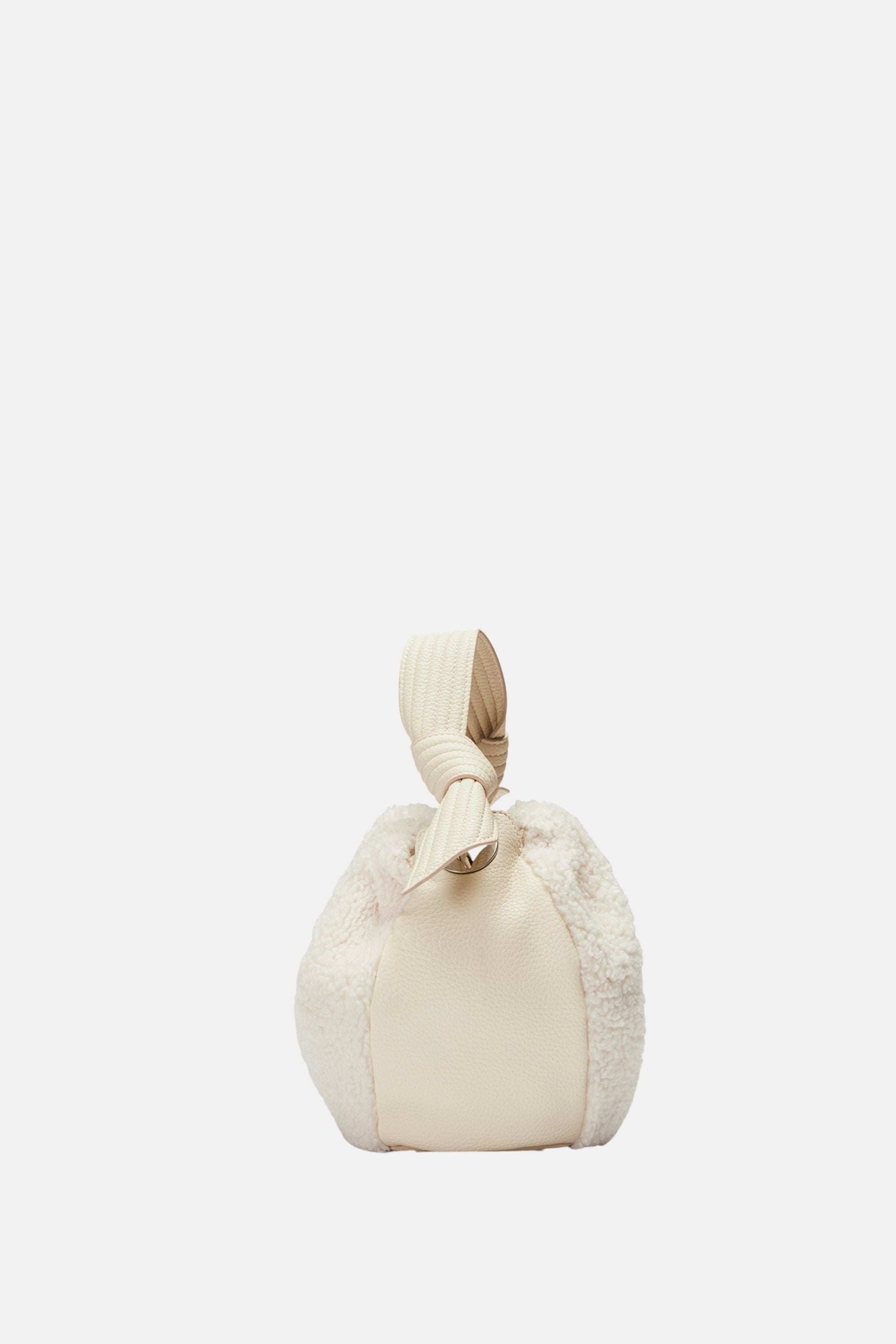  Oryany Oryany - Selena Eco Fur Bucket Medium Crossbody Handbags - Vanilla Cream / One Size - Default Title - Bonton
