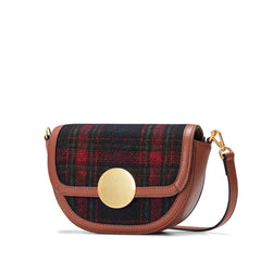 Lottie Check Plaid Crossbody Bag