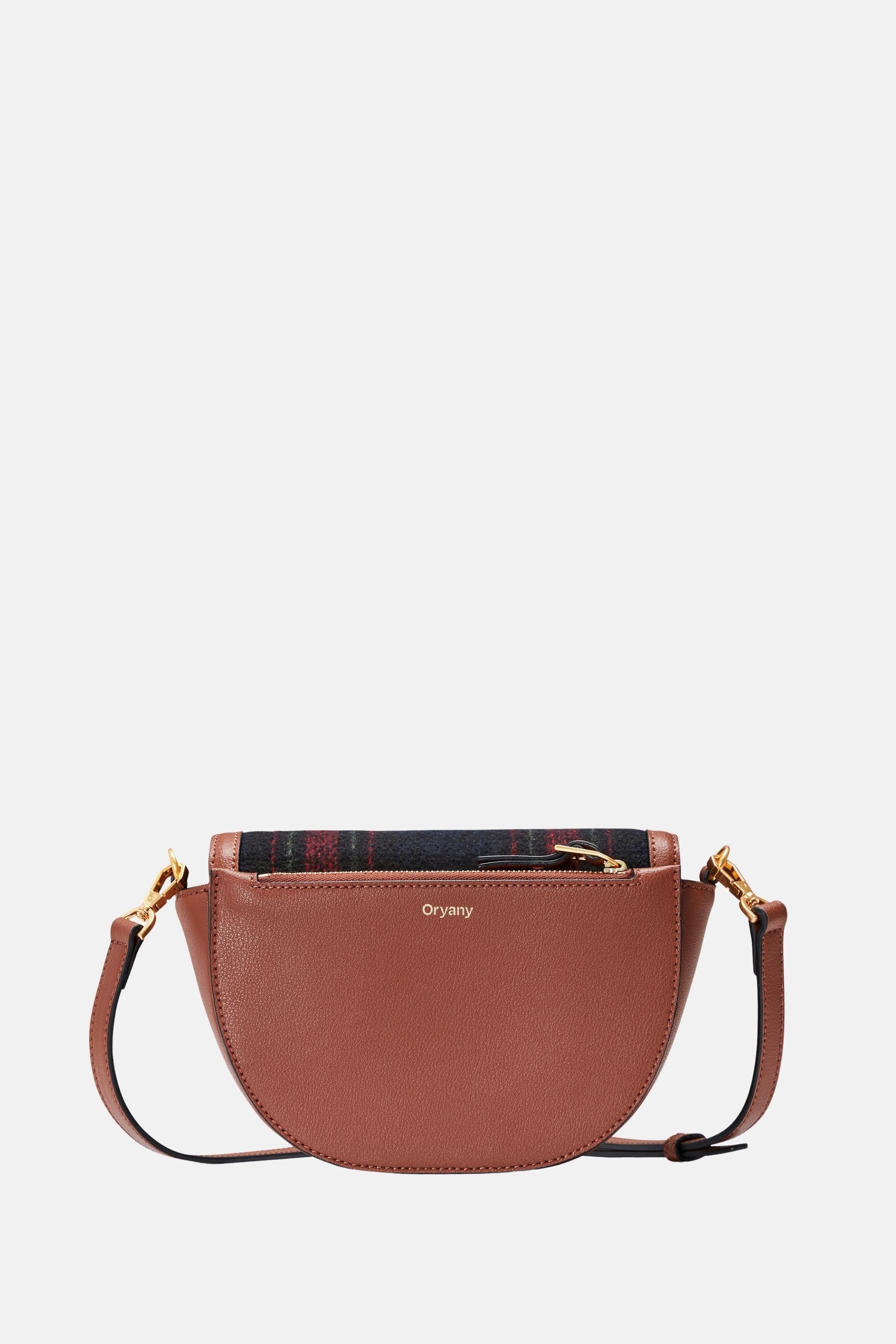  Oryany Oryany - Lottie Check Crossbody Small Handbags - Toffee Tan - Default Title - Bonton
