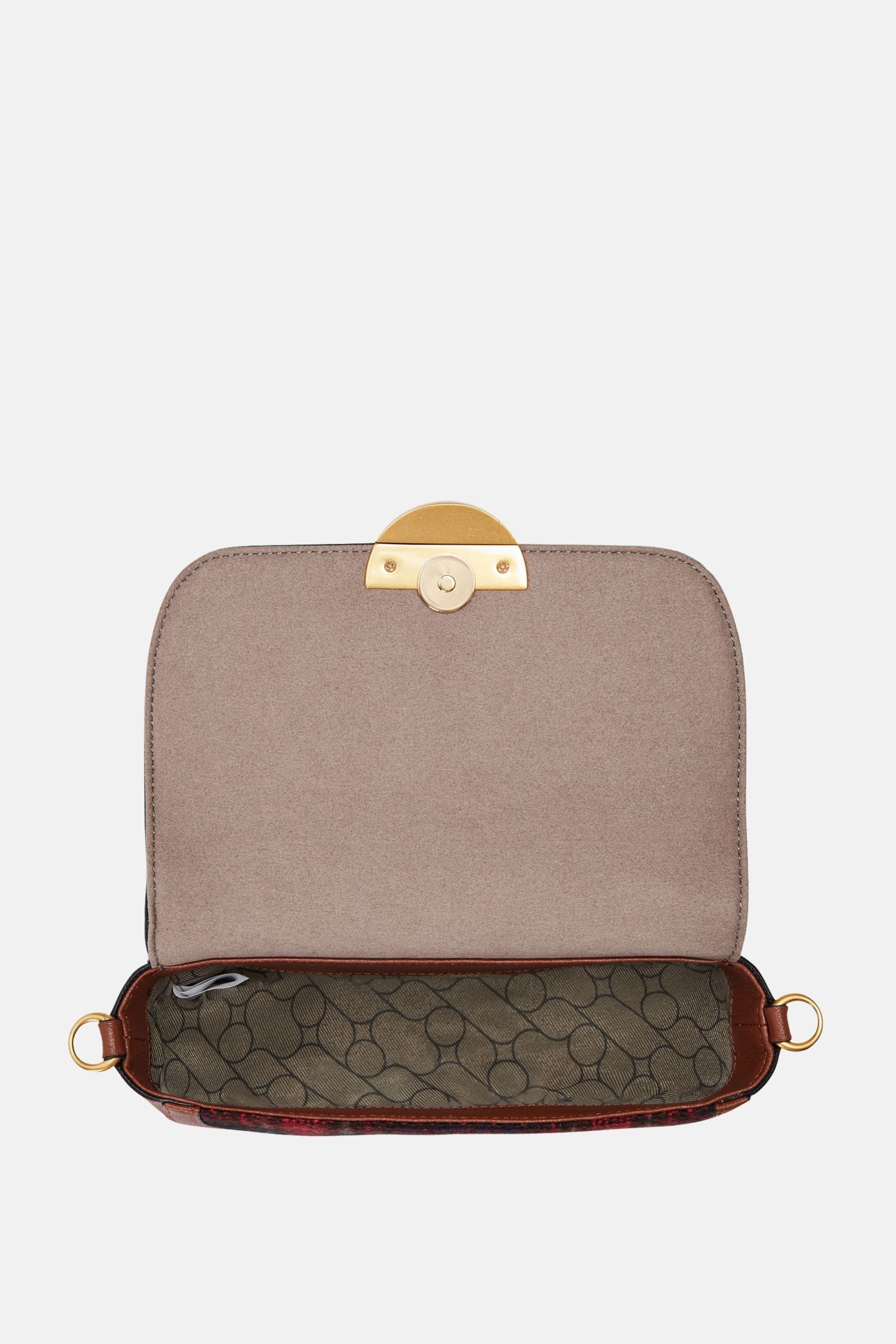  Oryany Oryany - Lottie Check Crossbody Small Handbags - Toffee Tan - Default Title - Bonton
