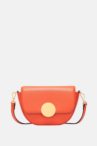 Oryany - Lottie Saddle Crossbody Small Handbags - Orange / One Size