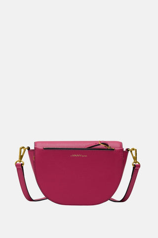 Oryany - Lottie Saddle Crossbody Small Handbags - Raspberry / One Size