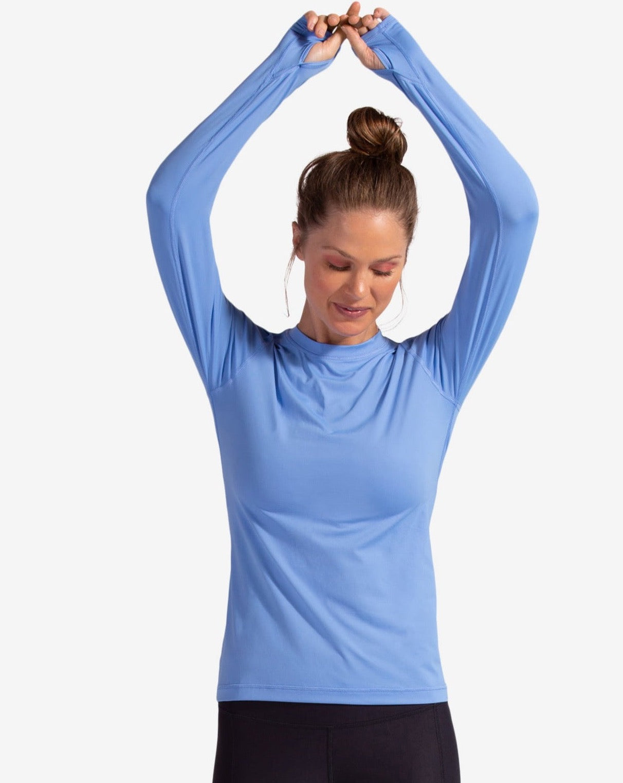  BloqUV WOMEN'S LONG SLEEVE 24/7 (2001) - Black - Bonton