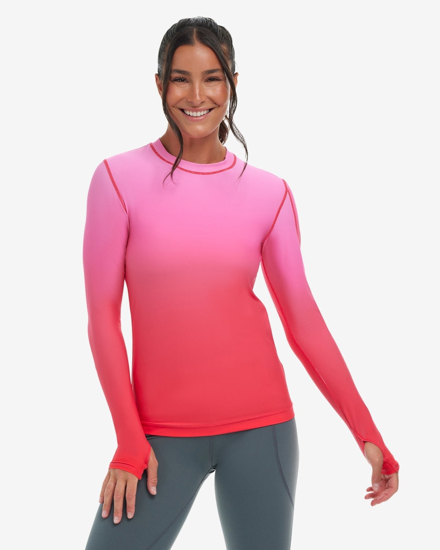  BloqUV BLOQUV X JANTZEN - WOMEN'S LONG SLEEVE 24/7 (2001J) - Infinity Coral - Bonton