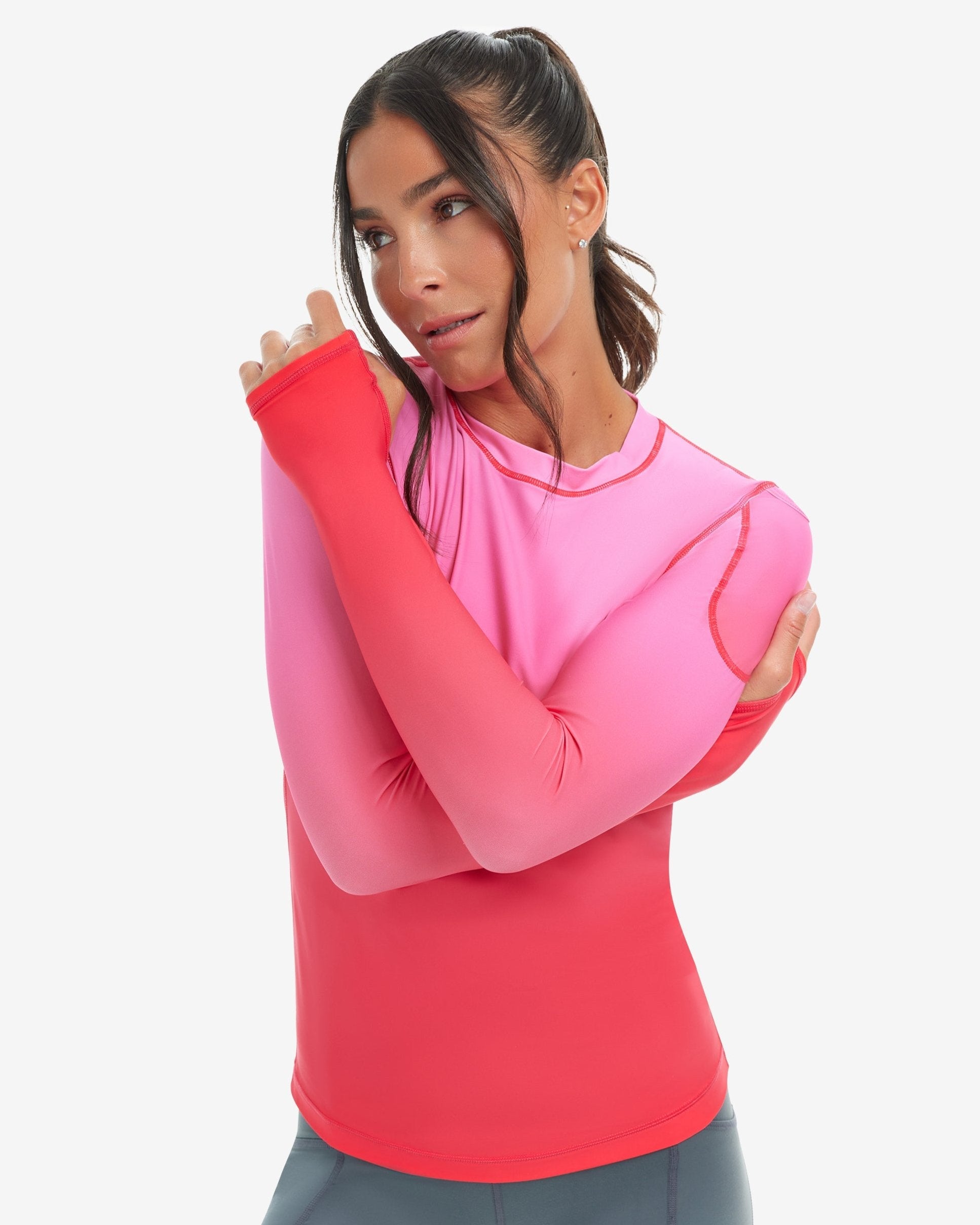  BloqUV BLOQUV X JANTZEN - WOMEN'S LONG SLEEVE 24/7 (2001J) - Infinity Coral - Bonton