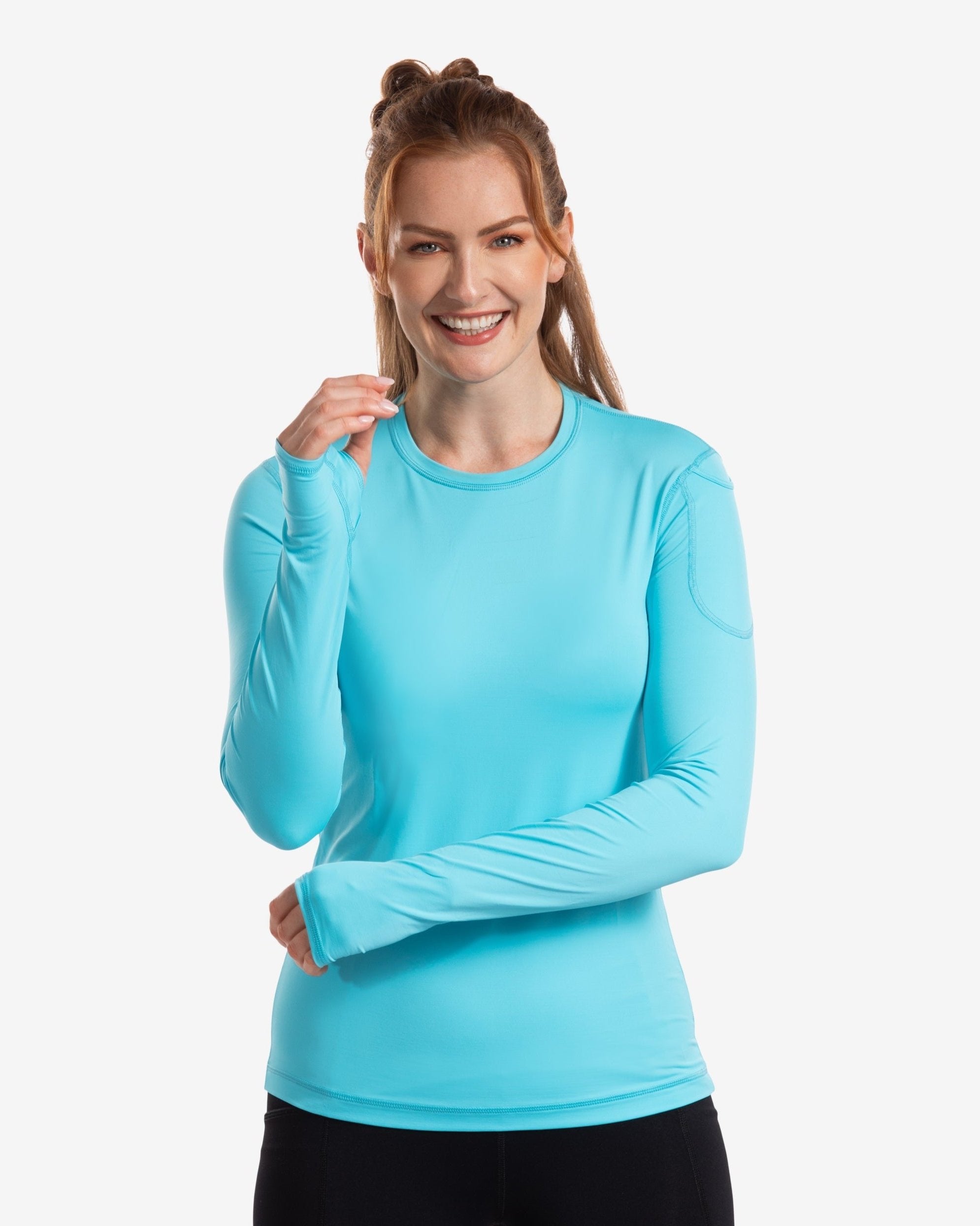  BloqUV WOMEN'S LONG SLEEVE 24/7 (2001) - Black - Bonton