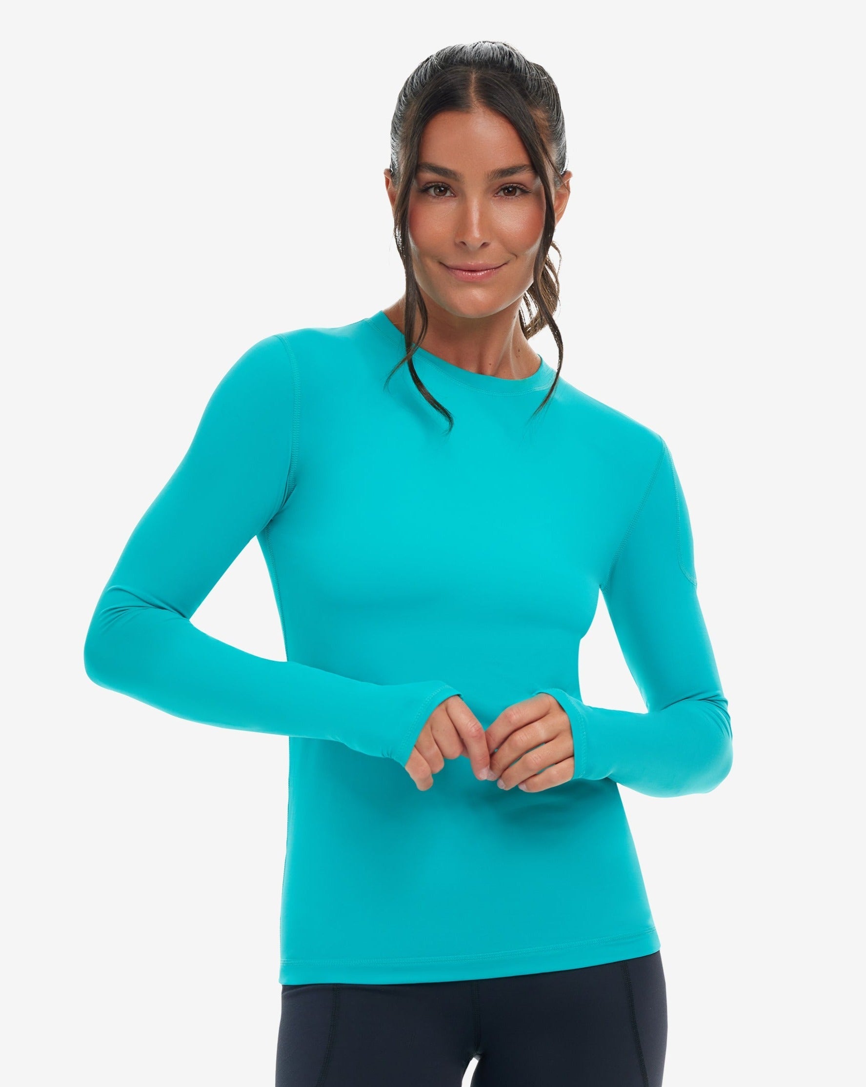  BloqUV WOMEN'S LONG SLEEVE 24/7 (2001) - Black - Bonton