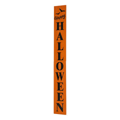 60"H Wooden Happy Halloween Porch Sign, KD