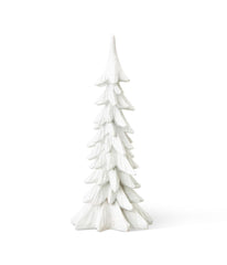 Resin Christmas Table Tree Decor White